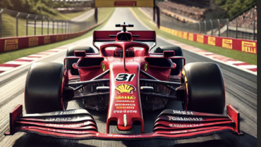 Carlos Sainz Jr. an der Spitze